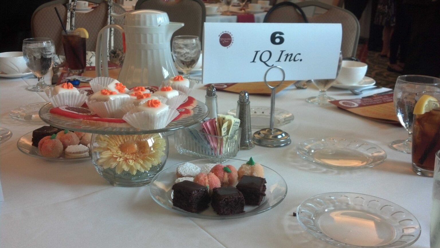IQ Inc Table at Winners' Circle Awards Luncheon