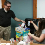 The happy soon-to-be parents