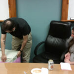 Alan Opening the Gift