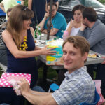 Mark and Kate opening presents!