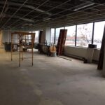 large unfinished office space