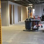 office space under construction