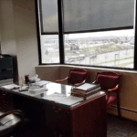 Amy's new office and view