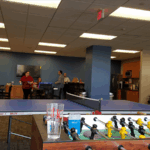 Game area being enjoyed