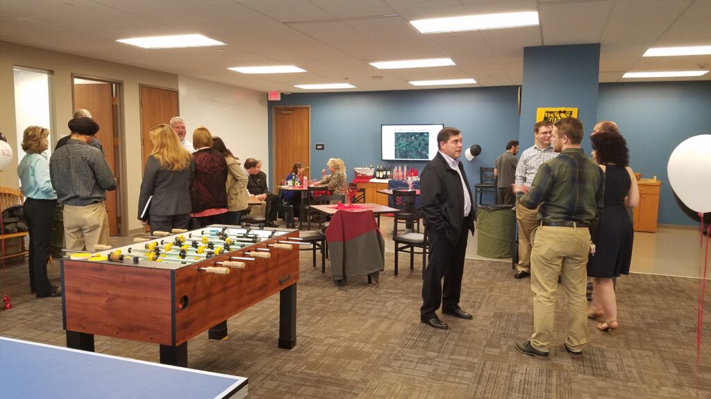 Networking at the Open House