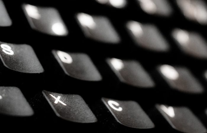 a keyboard at IQ Inc