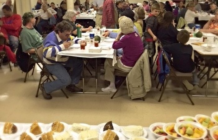 photo of feeding the spirit event