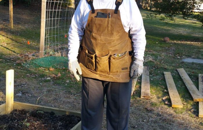 Check out John in his garden, working on his "green thumb"!