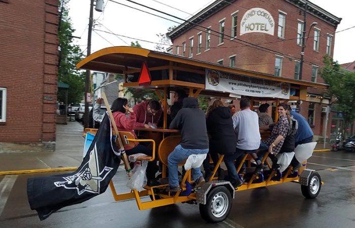 Pittsburgh Party Pedaler - spectator shot